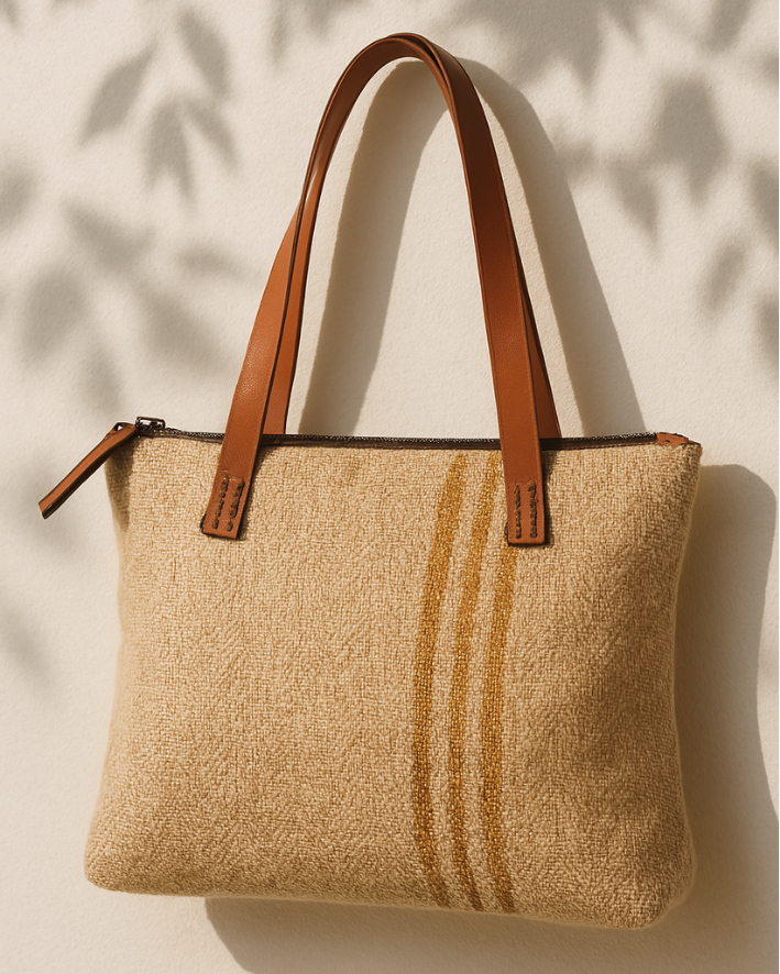 JUTE FANCY HAND BAG 07